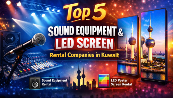 Top 5 Sound Equipment Rental Companies in Kuwait